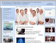 Tablet Screenshot of bfnot.dononline.de
